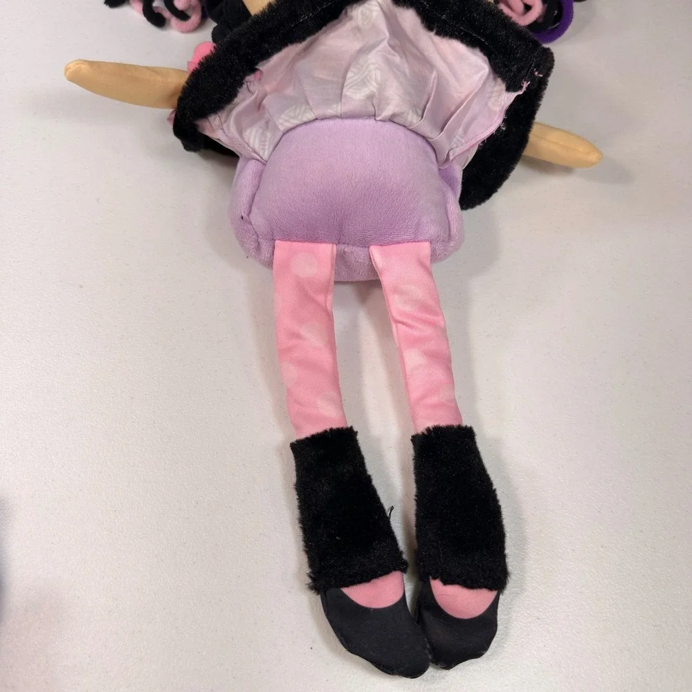 Flip Zee Girls Kitty Cat Zuri 2 in 1 Transformation Plush Doll Purple Pink 19